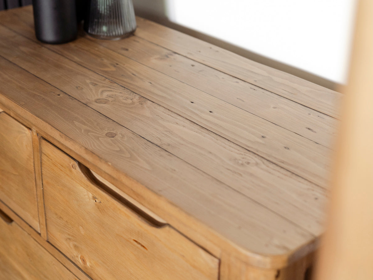 Commode large Exeter à 5 tiroirs