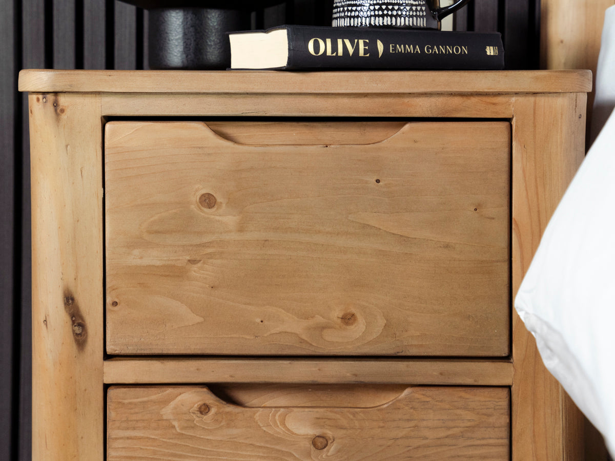 Table de chevet Exeter à 2 tiroirs