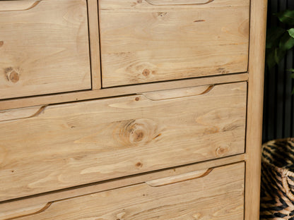 Commode large Exeter à 5 tiroirs