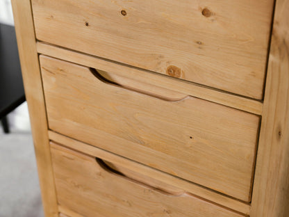 Commode haute Exeter à 5 tiroirs