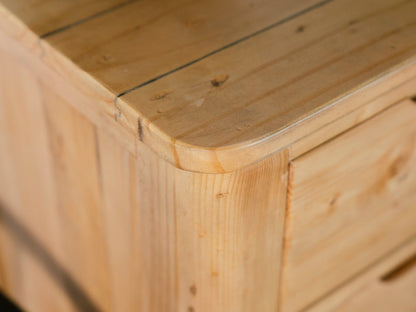 Commode haute Exeter à 5 tiroirs