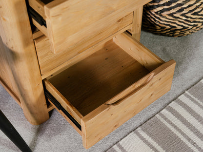 Commode haute Exeter à 5 tiroirs