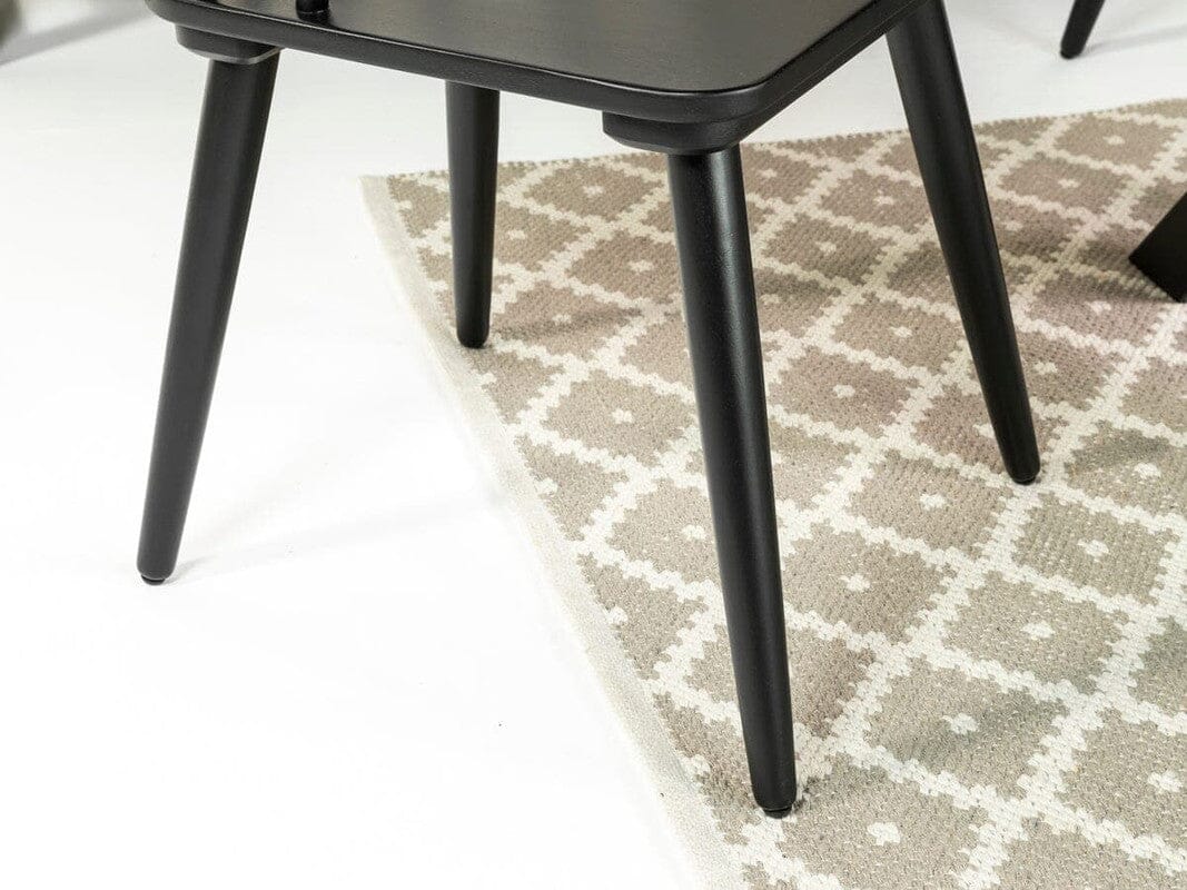 Table de salle à manger extensible Como (180 cm - 240 cm) et chaises de salle à manger Bogart