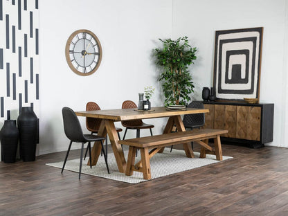 Banc de salle à manger pyramidal