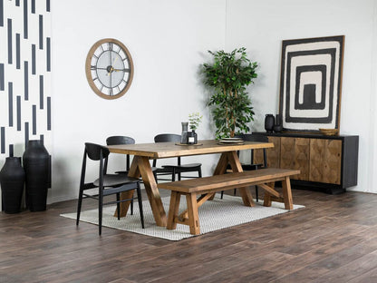 Banc de salle à manger pyramidal