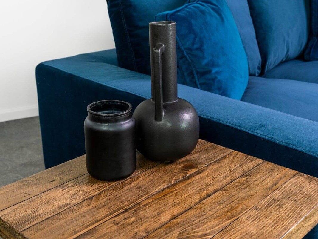 Table d'appoint Brooklyn avec pied en U noir
