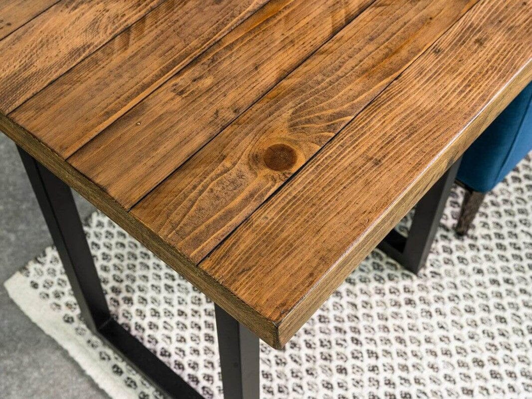 Table d'appoint Brooklyn avec pied en U noir