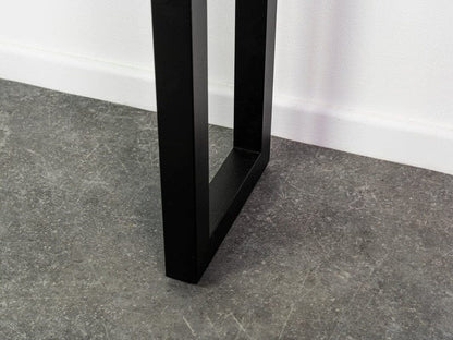 Console Brooklyn avec pied en U noir