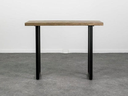 Console Brooklyn avec pied en U noir