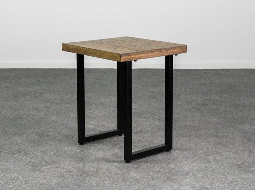 Table d'appoint Brooklyn avec pied en U noir