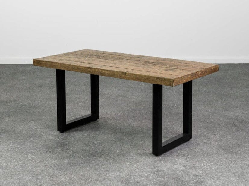 Table basse Brooklyn avec pied en U noir