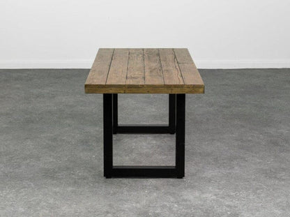 Table basse Brooklyn avec pied en U noir