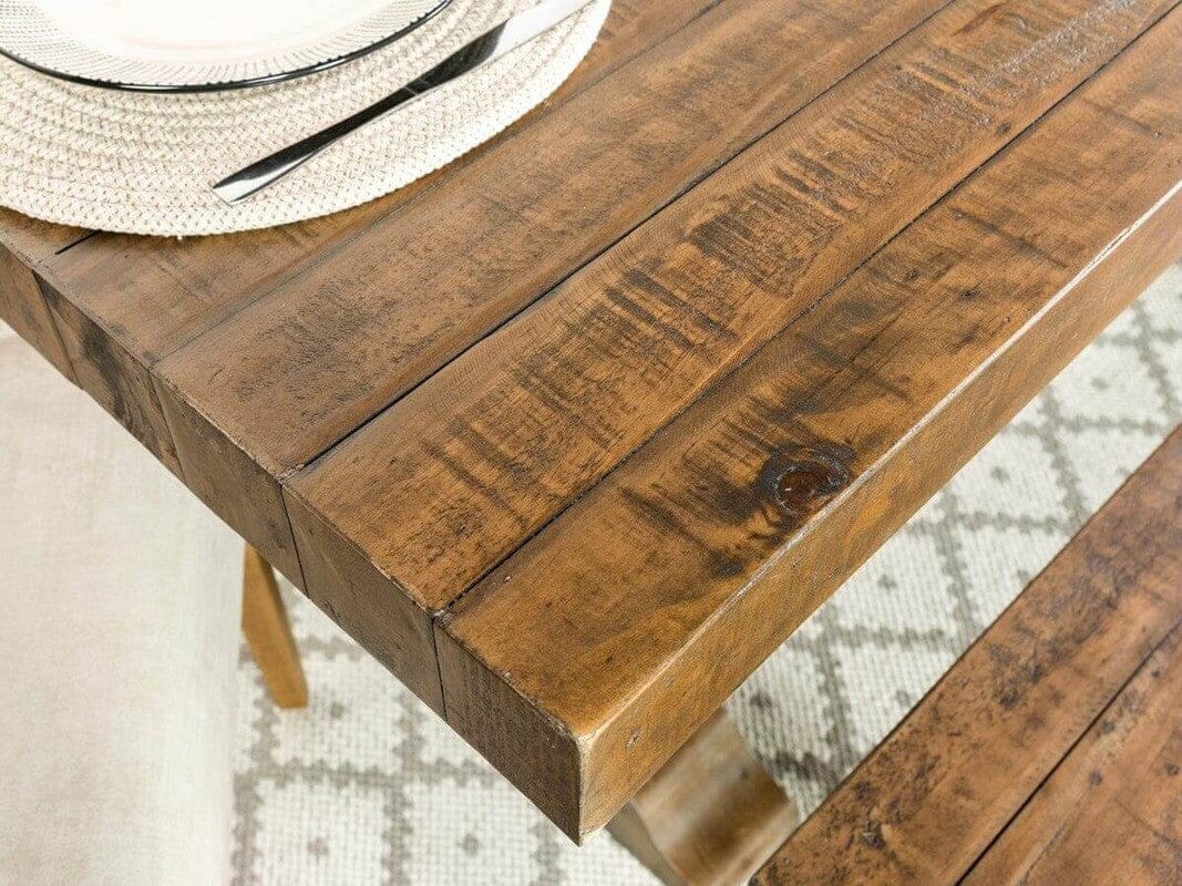 Table de salle à manger fixe Grafton 2,4 m