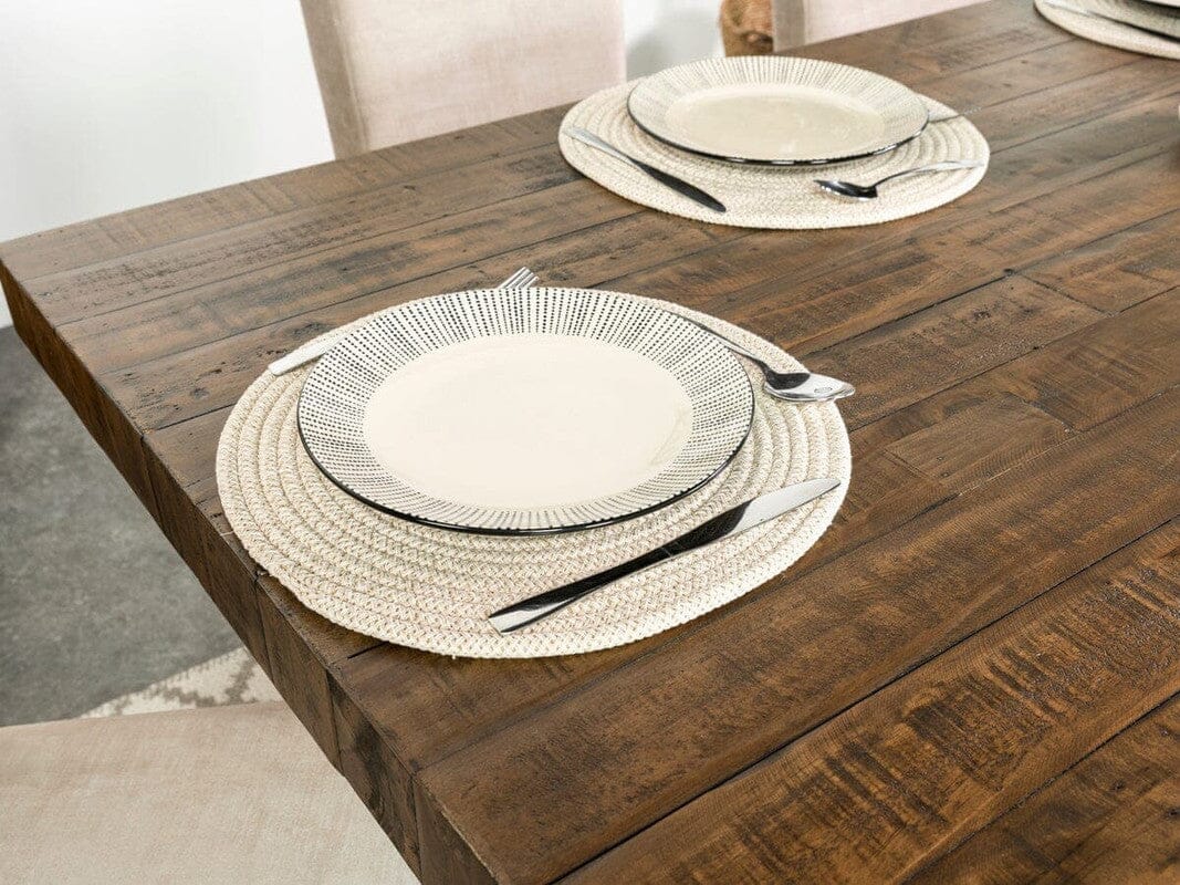 Table de salle à manger fixe Grafton 2,4 m