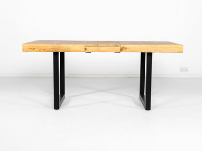 Table de salle à manger extensible Brooklyn Light (140 cm - 180 cm) et chaises de salle à manger Alston