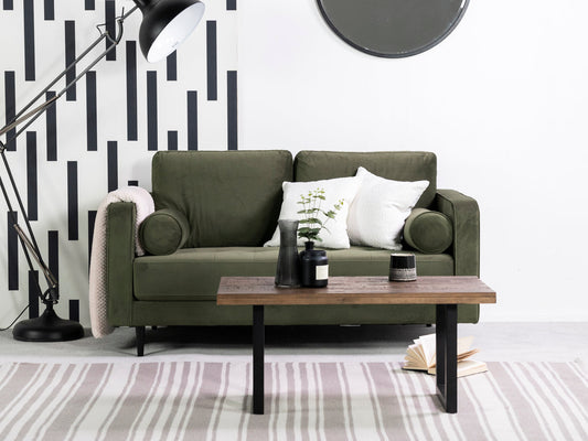 Canapé vert 2 places Signature