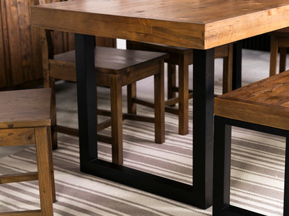 Table de salle à manger Brooklyn à plateau fixe de 180 cm