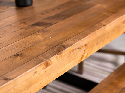 Table de salle à manger Brooklyn à plateau fixe de 160 cm