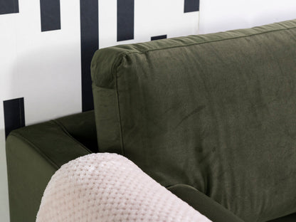 Canapé vert 2 places Signature