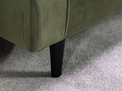 Canapé vert 2 places Signature