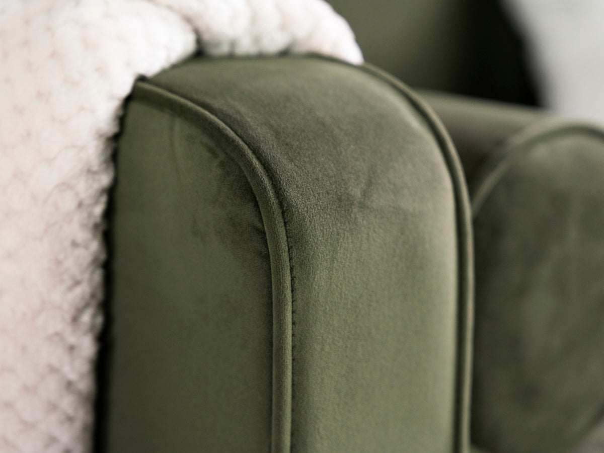 Canapé vert 2 places Signature