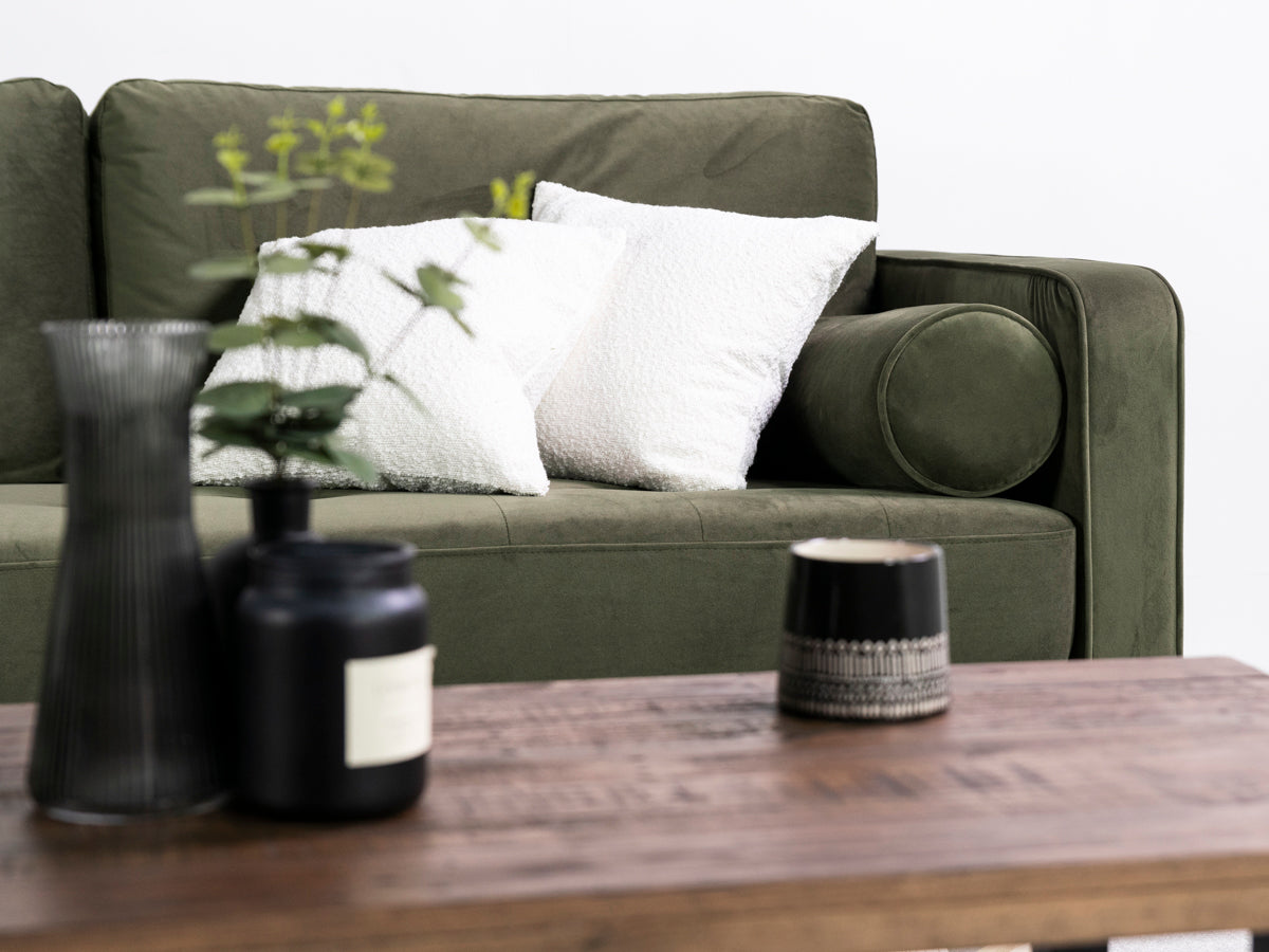 Canapé 3 places vert Signature