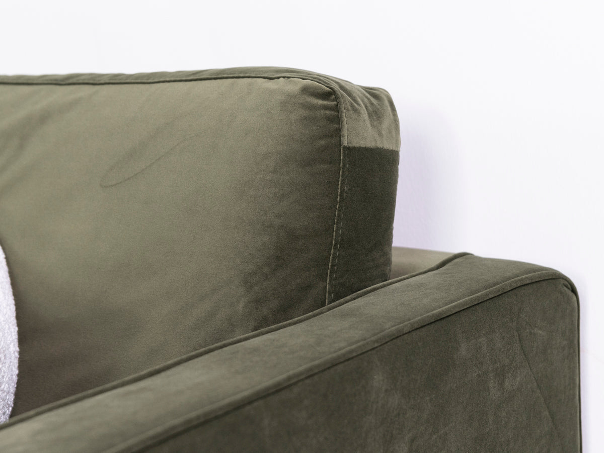 Canapé 3 places vert Signature