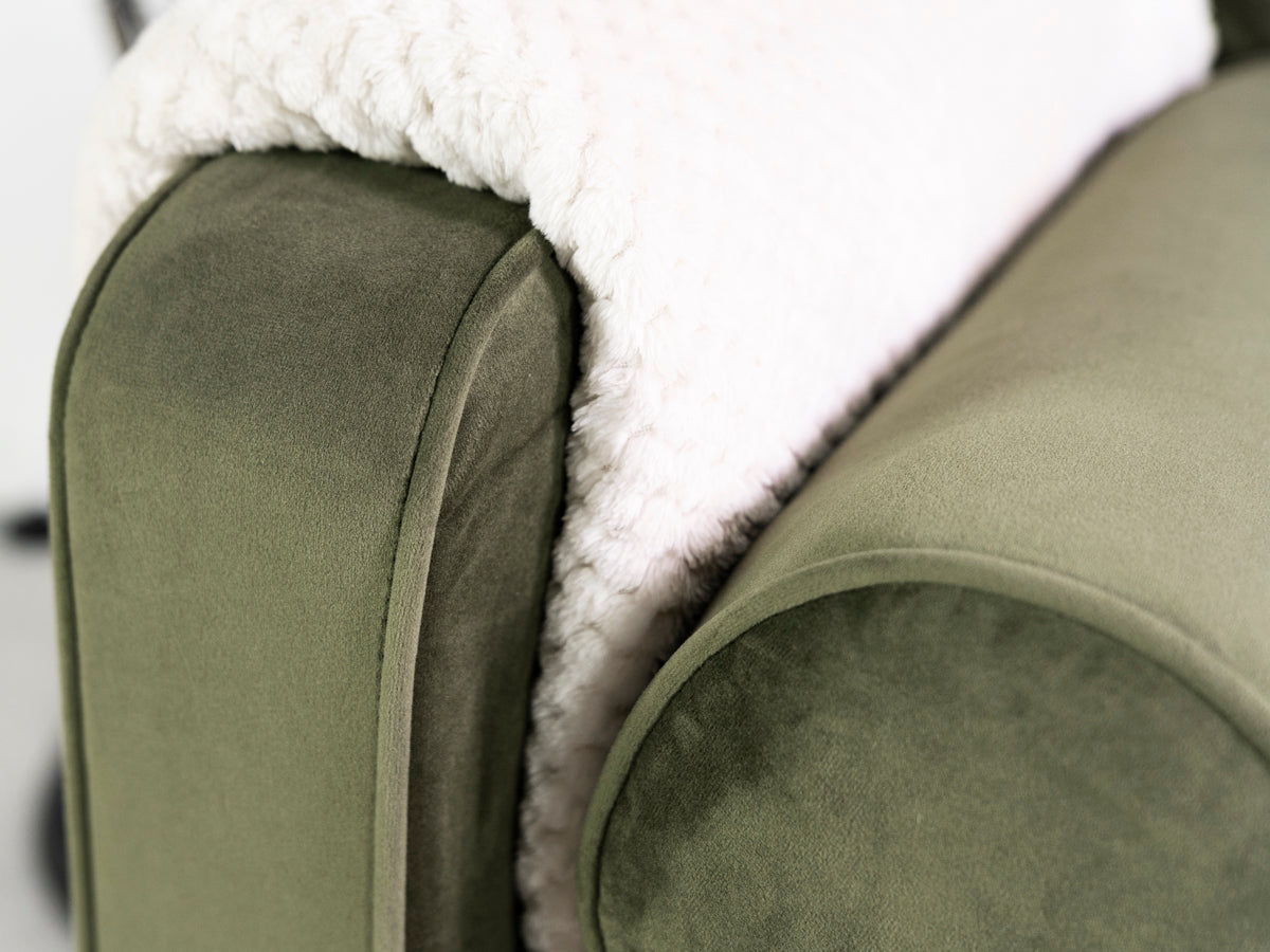 Canapé 3 places vert Signature