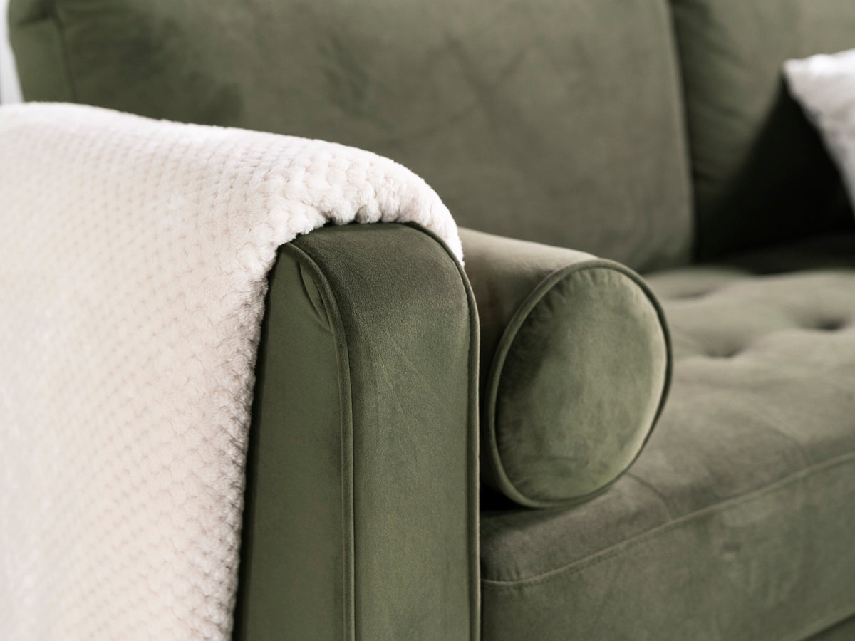 Canapé 3 places vert Signature