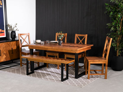 Table de salle à manger fixe Tulsa