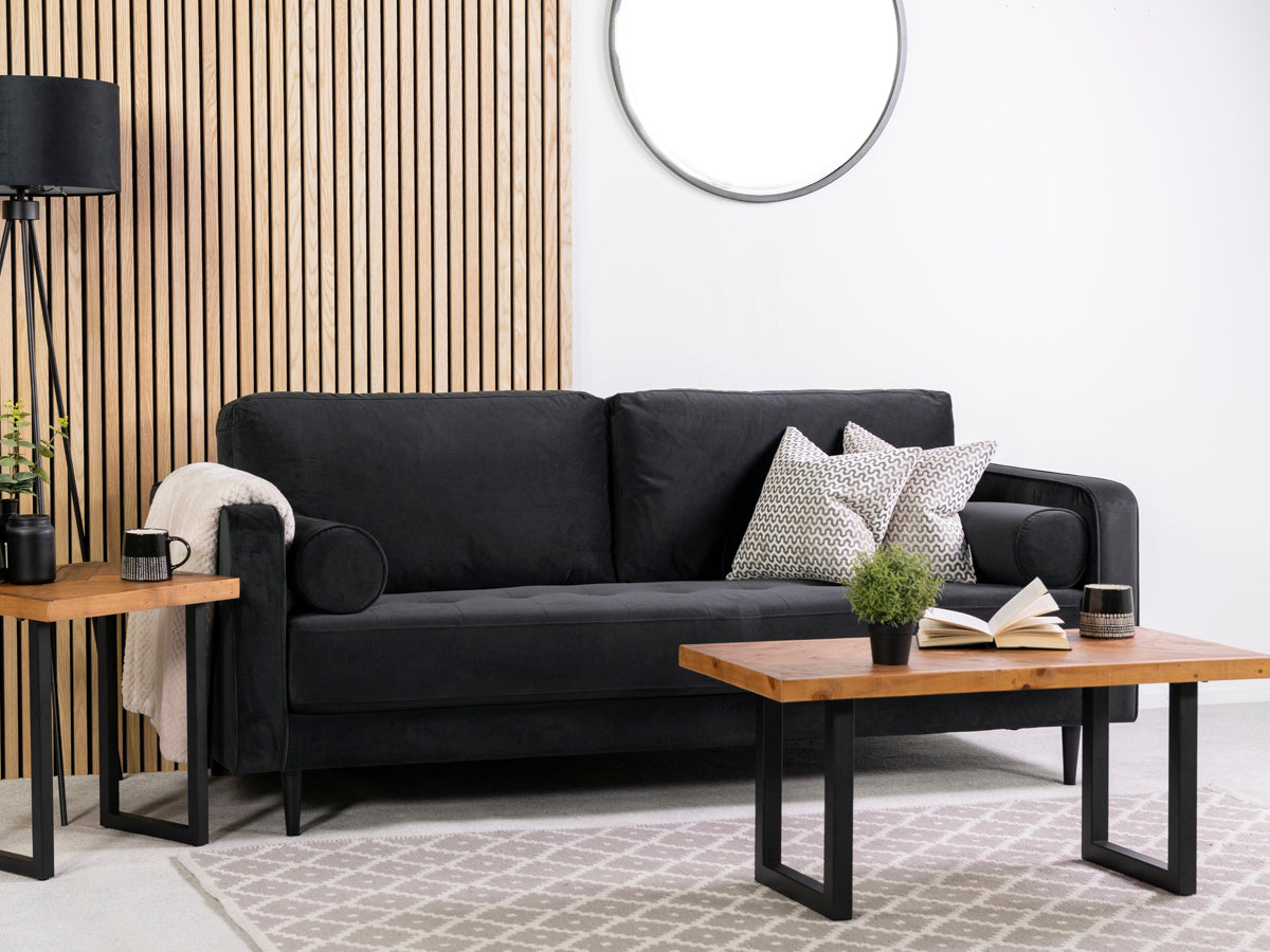 Canapé 3 places Signature couleur anthracite