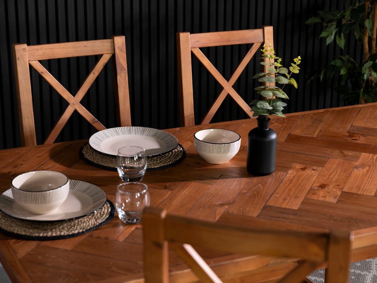 Table de salle à manger fixe Tulsa