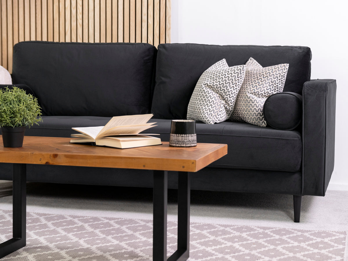 Canapé 3 places Signature couleur anthracite