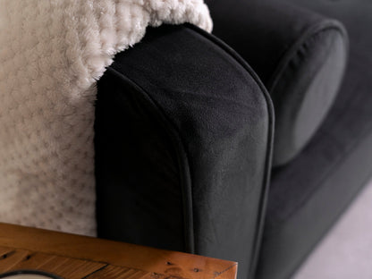 Canapé 3 places Signature couleur anthracite