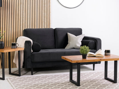 Canapé 2 places Signature couleur anthracite