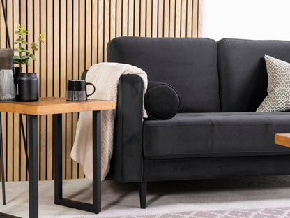 Canapé 2 places Signature couleur anthracite