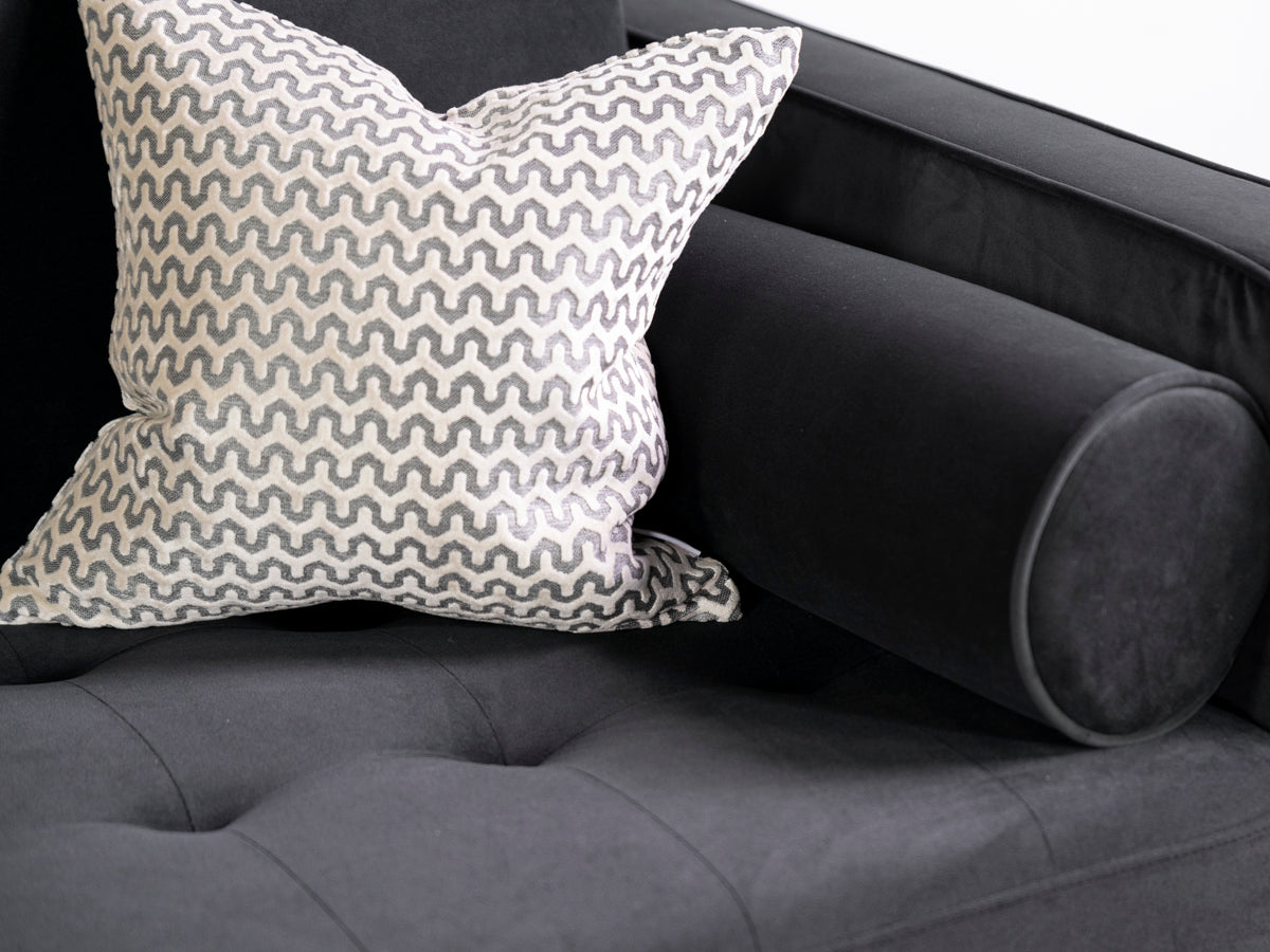 Canapé 2 places Signature couleur anthracite