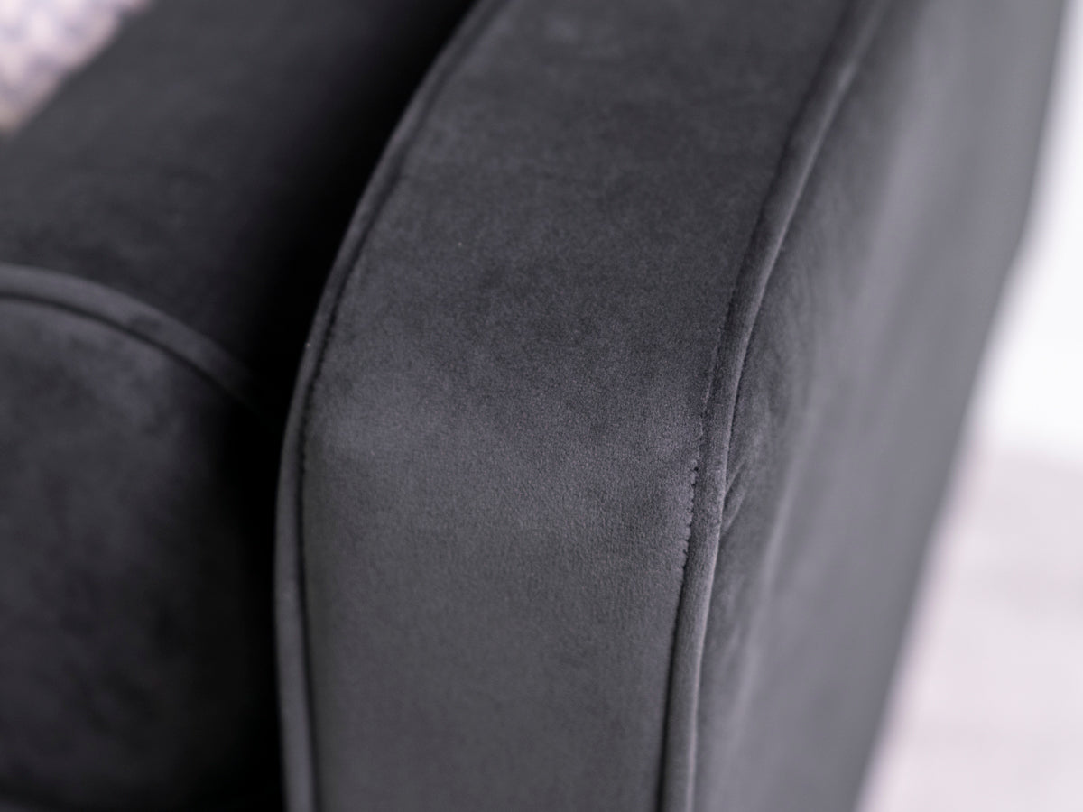 Canapé 2 places Signature couleur anthracite