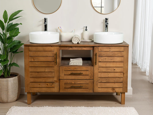 Meuble-lavabo double Bayou