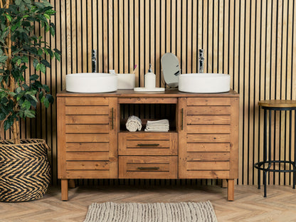 Meuble-lavabo double Bayou