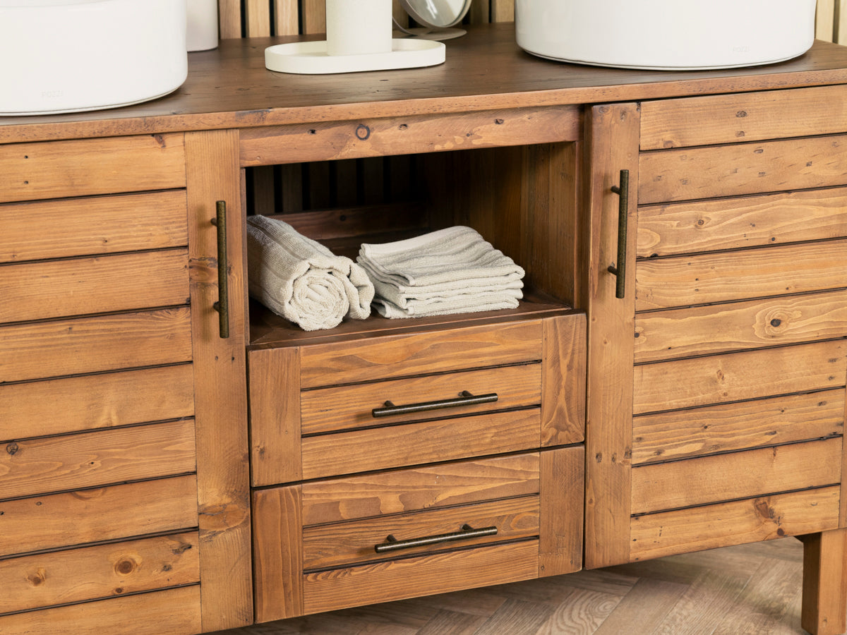 Meuble-lavabo double Bayou