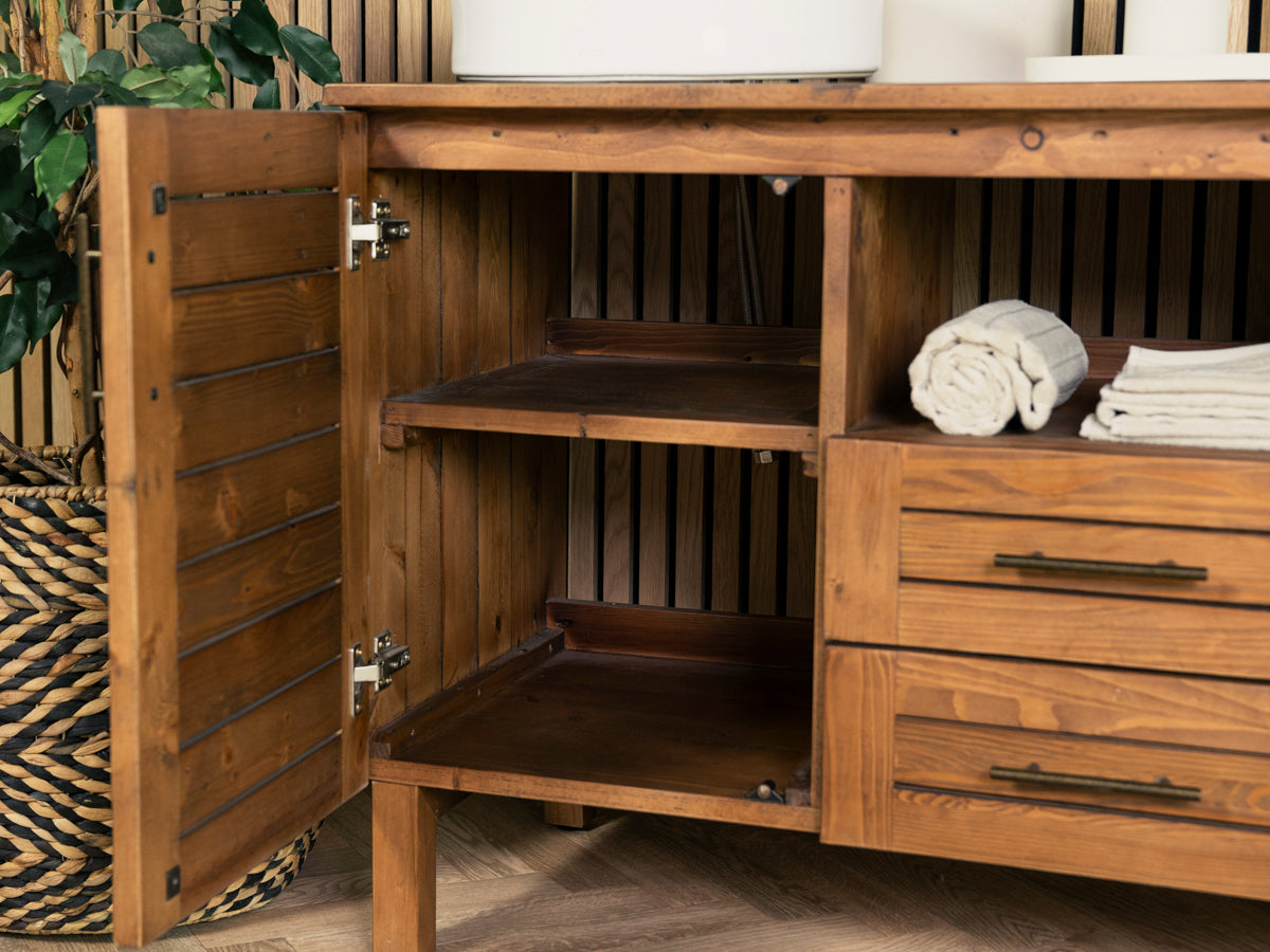 Meuble-lavabo double Bayou