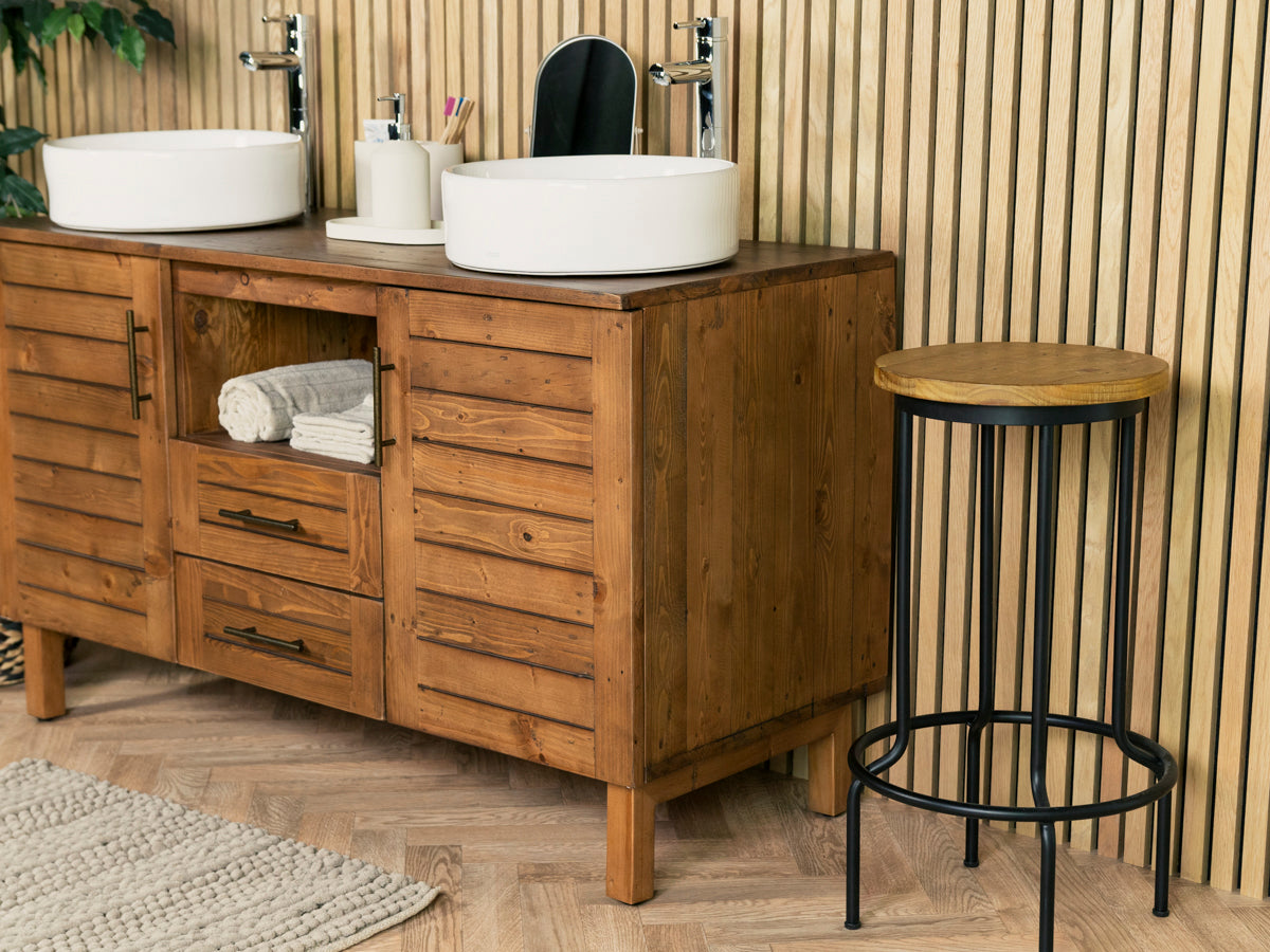 Meuble-lavabo double Bayou