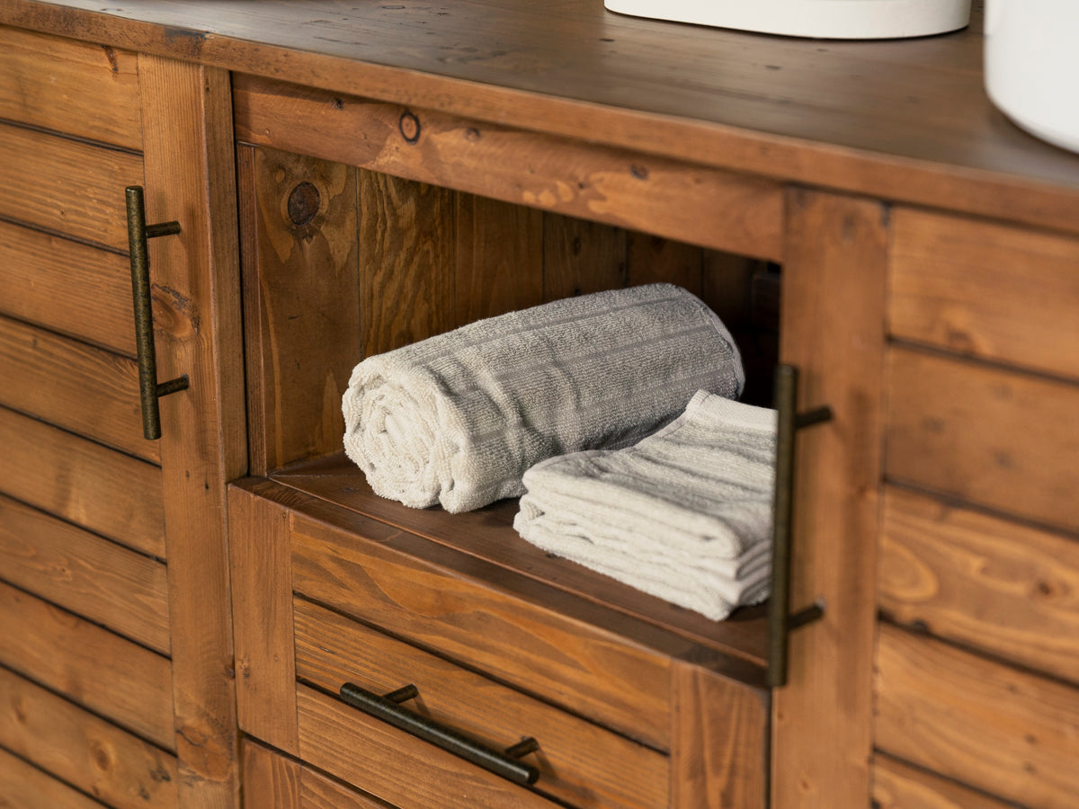 Meuble-lavabo double Bayou