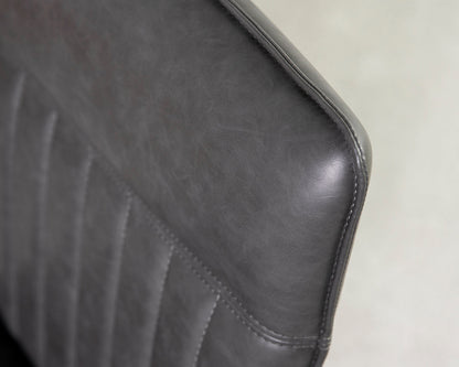 Ensemble de 2 chaises de salle à manger grises Grainger