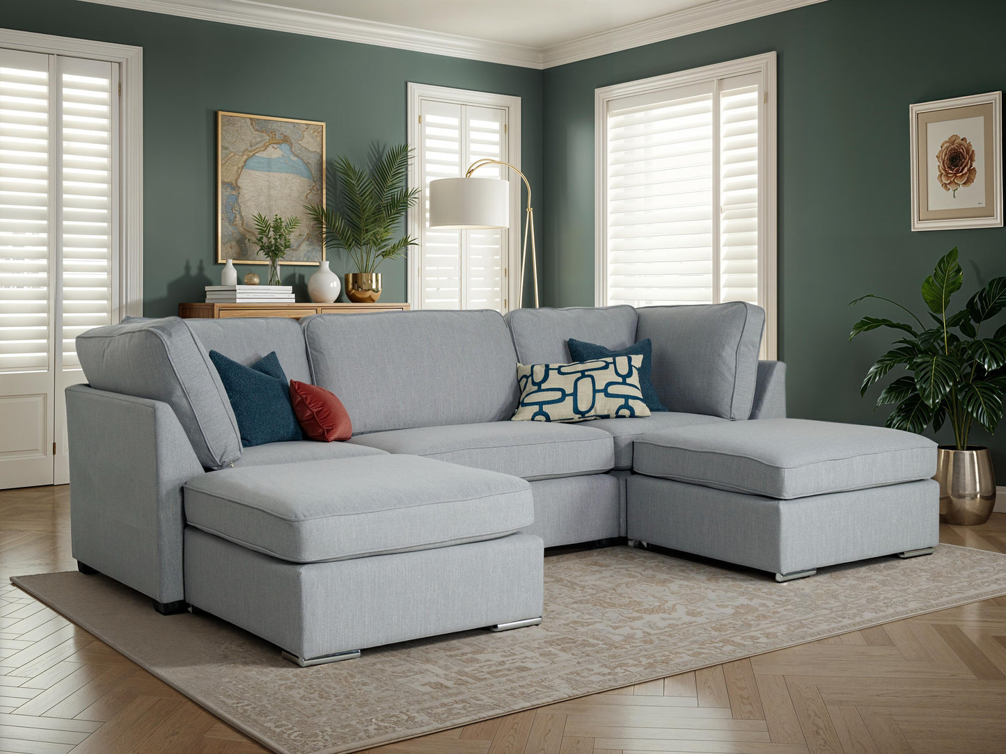 Canapé en U Aurora - Canapé écologique