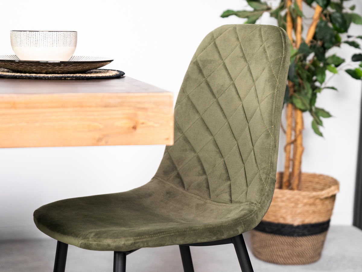 Table de salle à manger extensible Como (140 cm - 180 cm) et chaises de salle à manger Alston