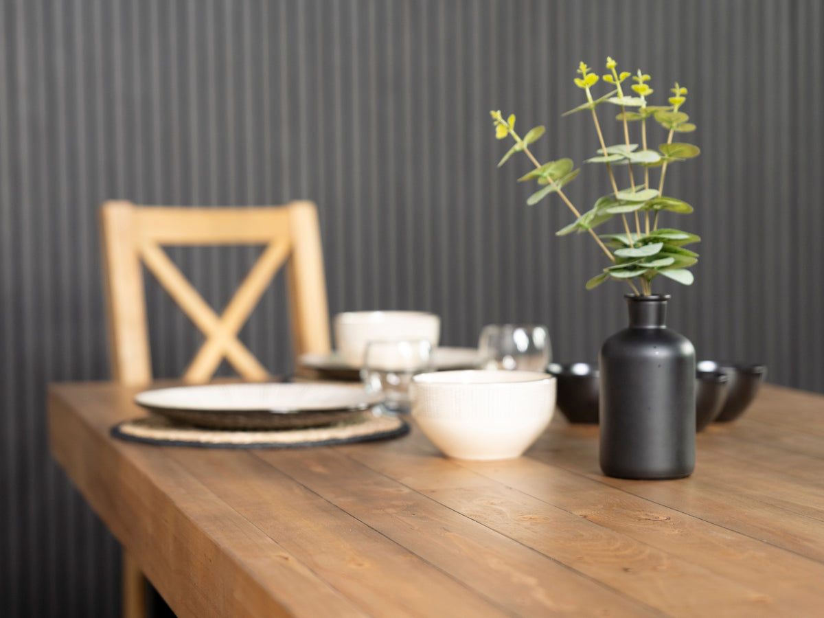 Table de salle à manger Brooklyn Light 180 cm à plateau fixe