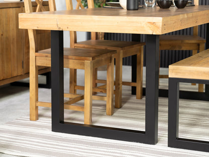 Table de salle à manger Brooklyn Light 180 cm à plateau fixe