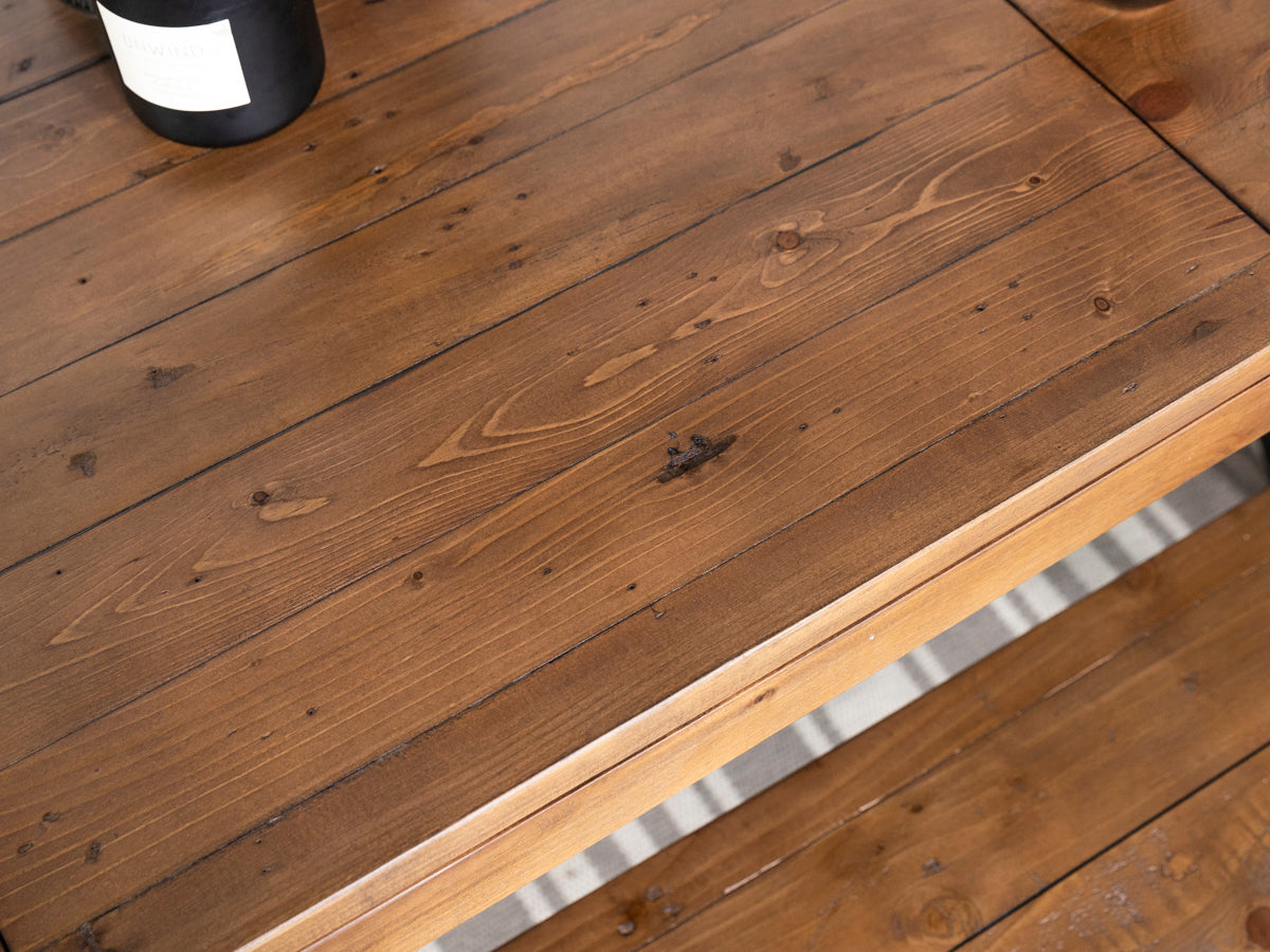 Table de salle à manger extensible Brooklyn à pieds croisés (180 cm - 240 cm) et chaises de salle à manger Brooklyn